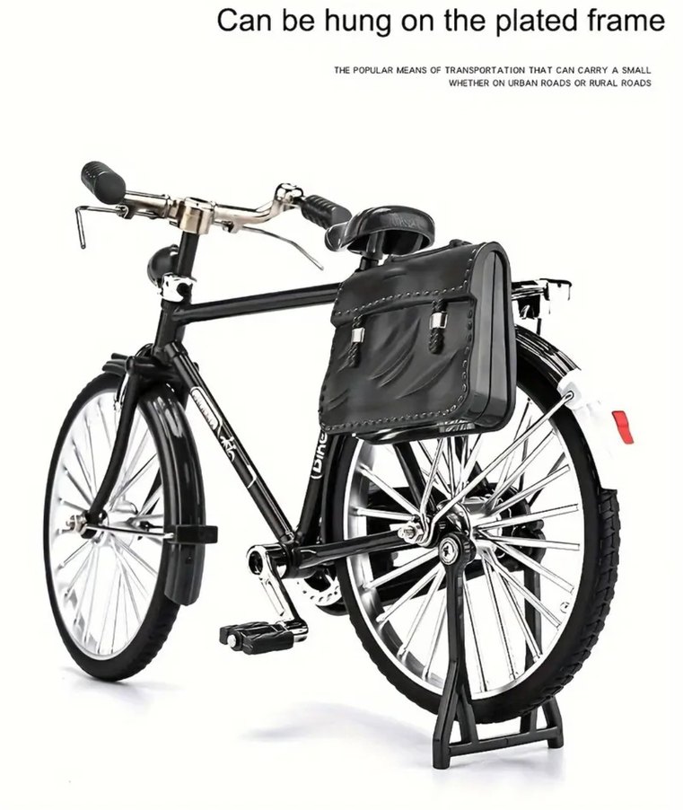 52 Parça Retro Bisiklet Seti Yeşil Renk - Görsel 3