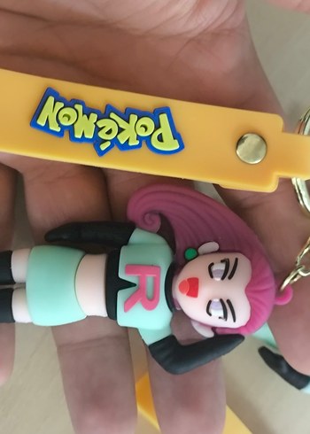 Roket Takımı Pokemon 3 adet Anahtarlık - Görsel 5