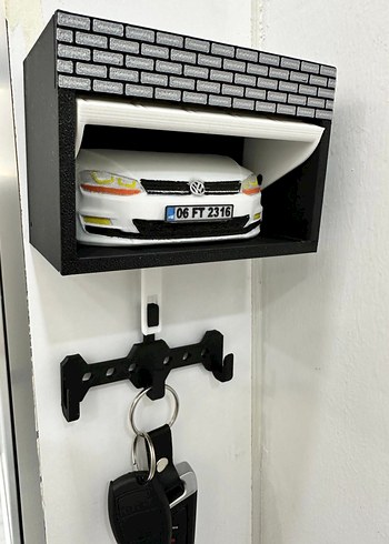 Garaj Anahtarlık Aracınıza Özel Yapılır