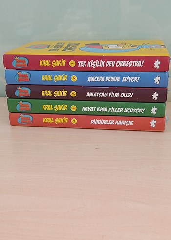 Kral Şakir Çocuk Kitapları Seti - 5 Kitap - Görsel 2