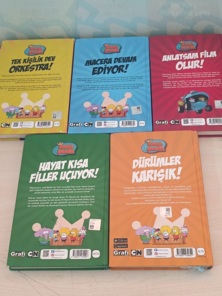 Kral Şakir Çocuk Kitapları Seti - 5 Kitap - Görsel 3