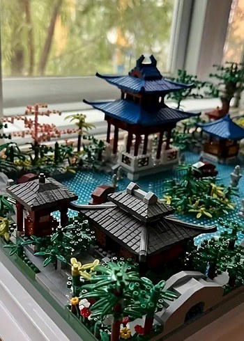 Çin Mimari LEGO Seti - 1387 Parça - Görsel 5