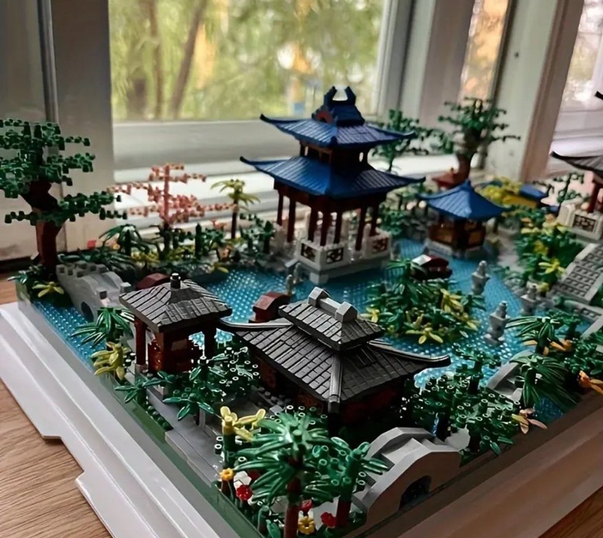 Çin Mimari LEGO Seti - 1387 Parça - Görsel 5