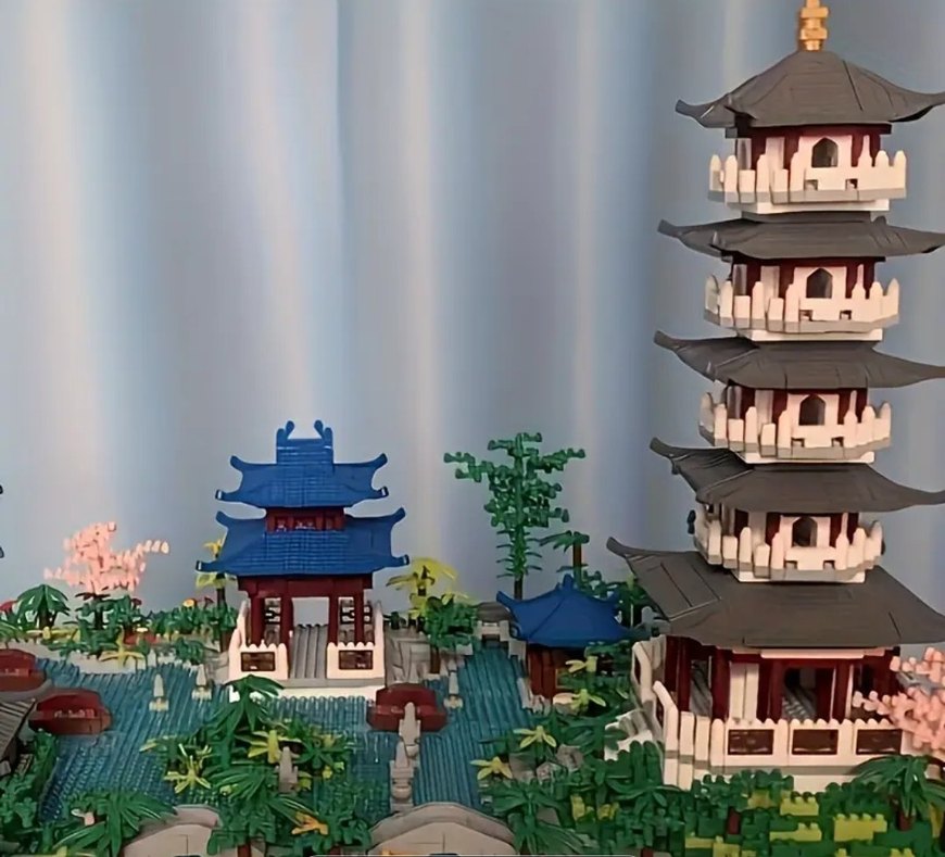 Çin Mimari LEGO Seti - 1387 Parça - Görsel 3