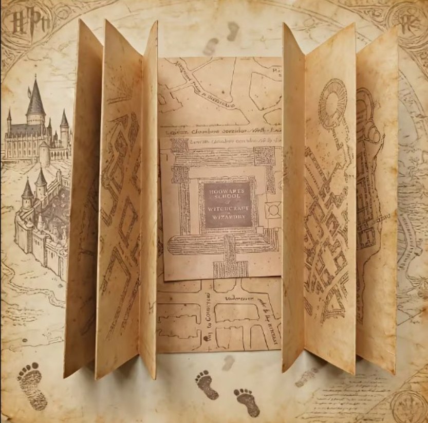 Harry Potter Çapulcu Haritası - Görsel 3