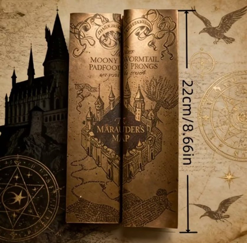 Harry Potter Çapulcu Haritası - Görsel 2