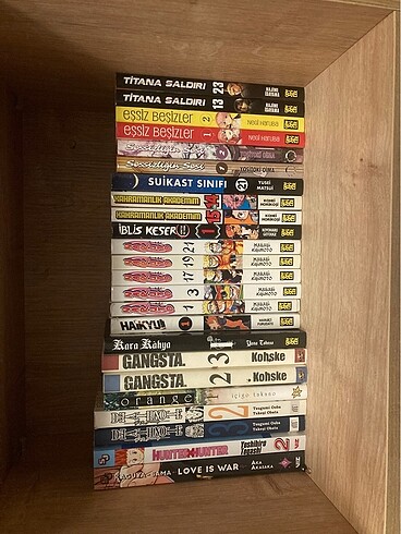 manga satılık türkçe ingilizce