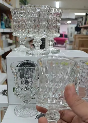 Kristal Desenli kahve Yanı  Seti - Görsel 2