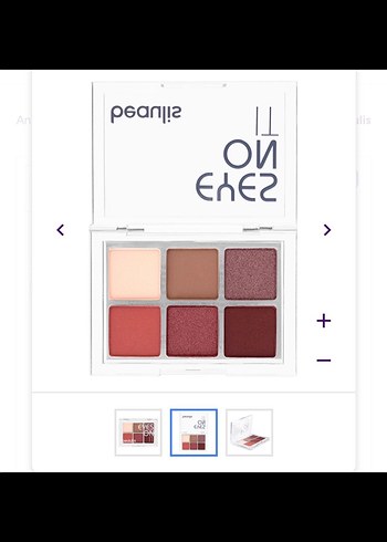 Beaulis 6'lı Göz Farı Paleti - Görsel 2