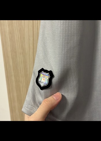 Beşiktaş Gri-Beyaz Kısa Kollu Forma - Görsel 4