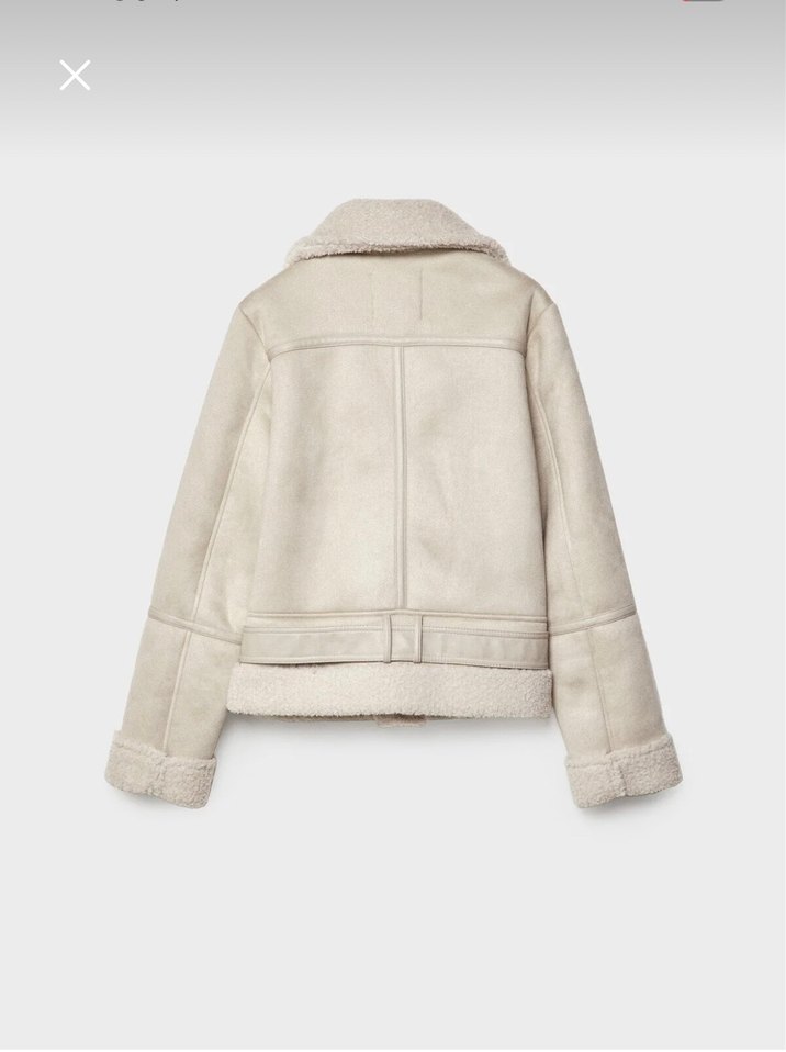 Stradivarius Kadın Süet Mont - Görsel 2