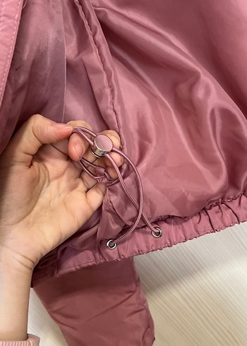 Kinetix Pembe Yüksek Yakalı Kadın Şişme Mont - Görsel 5