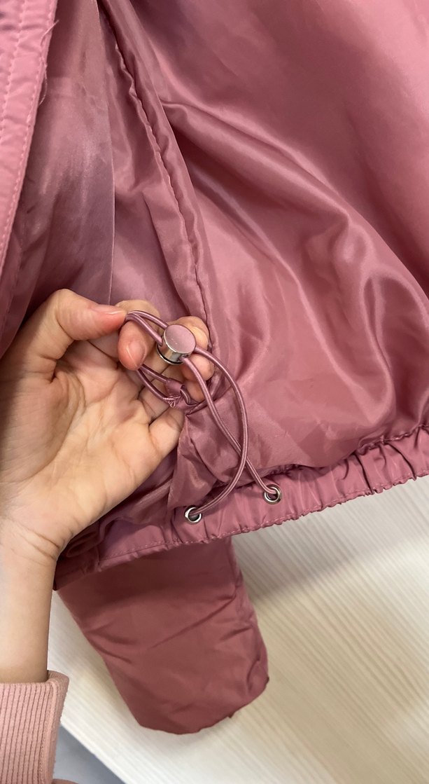 Kinetix Pembe Yüksek Yakalı Kadın Şişme Mont - Görsel 5