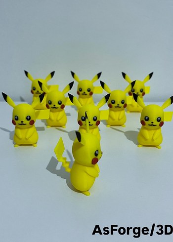 Beden Renk Pikachu Figür Oyuncak