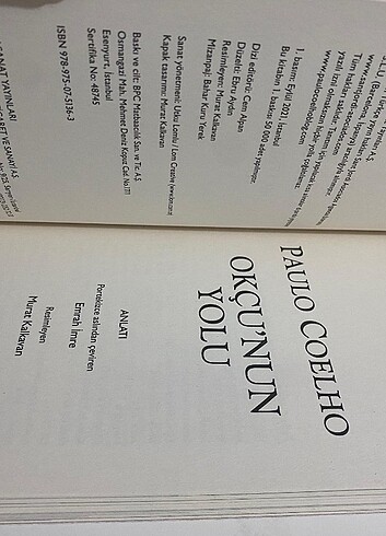 Beden Paulo Coelho Okçunun Yolu