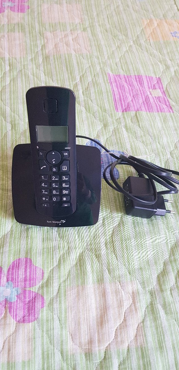 Türk Telekom Siyah Kablosuz Telefon - Görsel 3