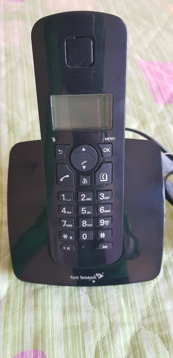Türk Telekom Siyah Kablosuz Telefon - Görsel 4