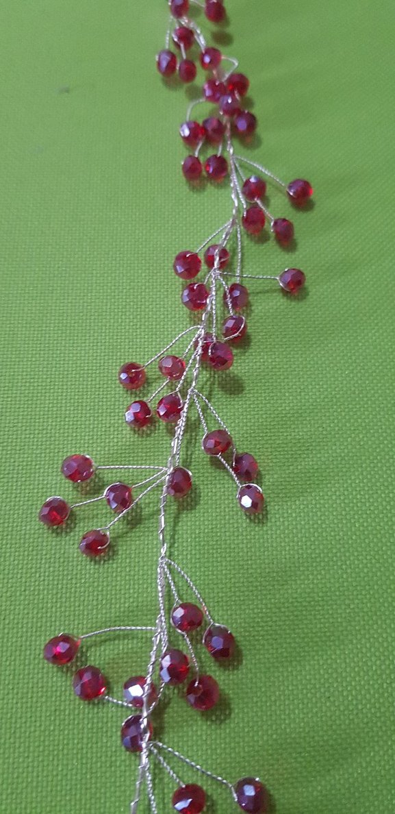 Renkli Boncuklu Kadın Saç Aksesuarları - Görsel 4