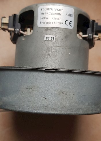 1600W Gri Elektrikli Süpürge Motoru - Görsel 3