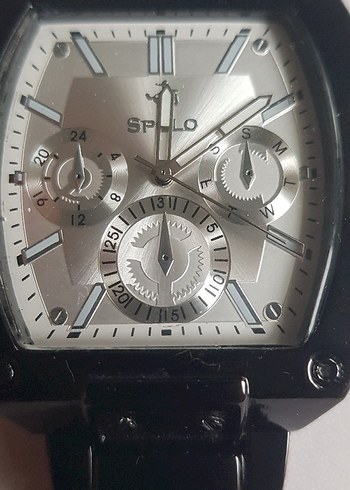 Klasik Siyah Erkek Biker Saat - Görsel 3