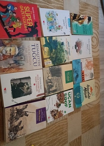 Çocuklar için çeşitli kitaplar seti