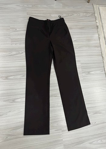 Kahverengi Kadın Kumaş Pantolon - Görsel 6