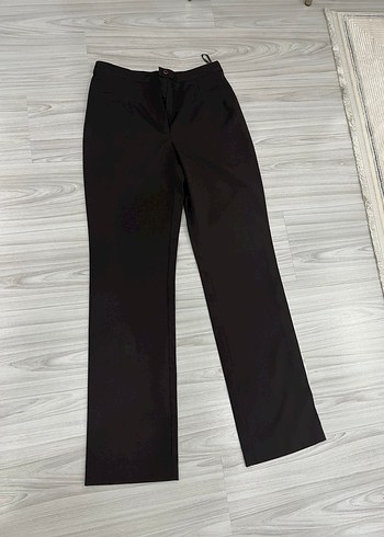 Kahverengi Kadın Kumaş Pantolon - Görsel 4