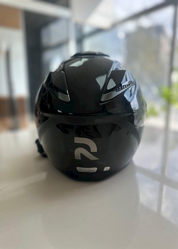 Siyah Baskılı HJC Motosiklet Kaskı - Görsel 2