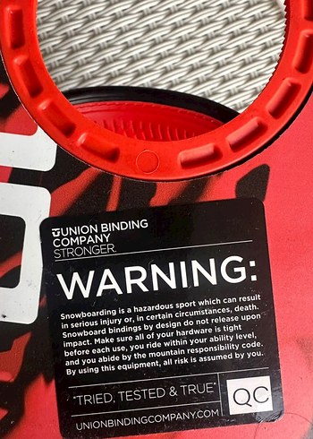 Union ultra snowboard baglantı aparatı - Görsel 8