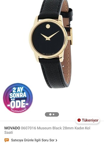 Movado saat