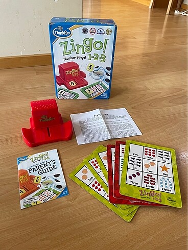 THİNKFUN ZİNGO İNGİLİZCE SAYILAR KUTU OYUNU