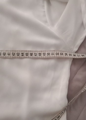 Bohem Uzun Kollu Beyaz  Gelin Sabahlıği - Görsel 5