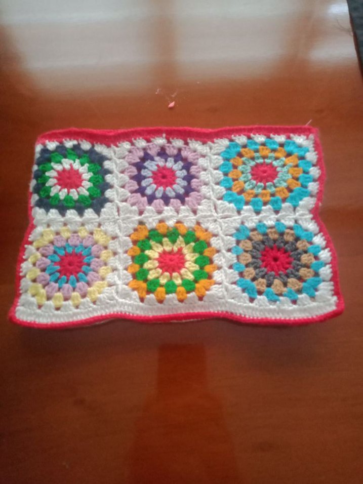 Renkli Nakışlı Çok Renkli portföy çanta - Görsel 2