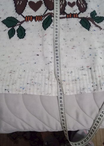 LC Waikiki marka Gri Uzun Kollu Örgü Kadın Kazak - Görsel 5