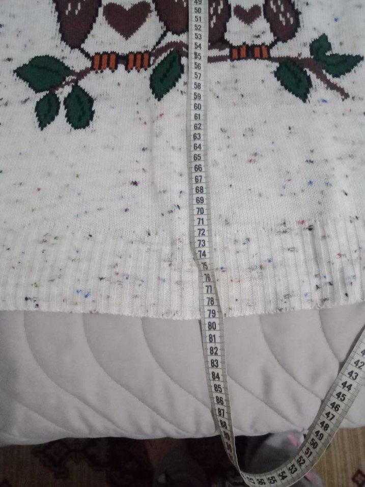 LC Waikiki marka Gri Uzun Kollu Örgü Kadın Kazak - Görsel 5