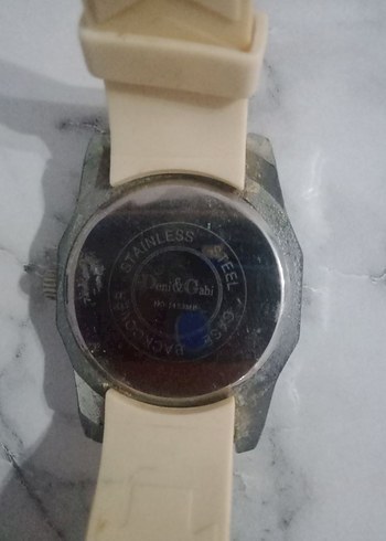 Bej Kayışlı Klasik erkek Saati - Görsel 3