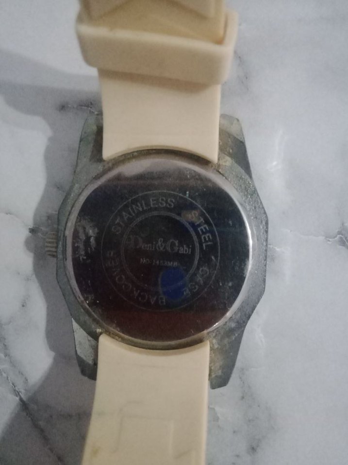 Bej Kayışlı Klasik erkek Saati - Görsel 3