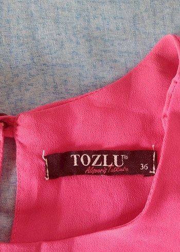 s Beden Kolsuz Pembe Fırfırlı bayan Bluzu
