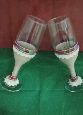 İKİLİ KADEH BARDAĞI 