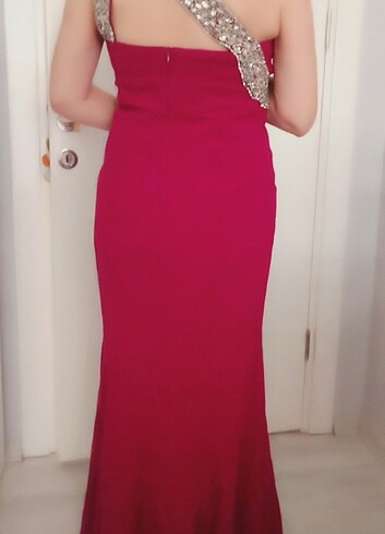 HARİKA GECE ELBİSESİ - Görsel 6