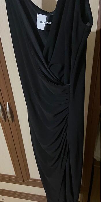 xs Beden siyah Renk Day & Night marka orijinal şık abiye elbise
