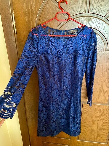 Koton KOTON PARTY WEAR serisi orjinal dantel elbise