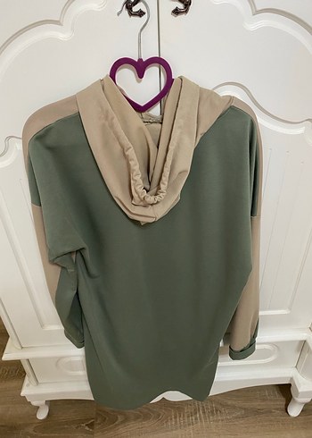 Trendyol & Milla Kadın Kapüşonlu Salaş Midi Sweatshirt takım