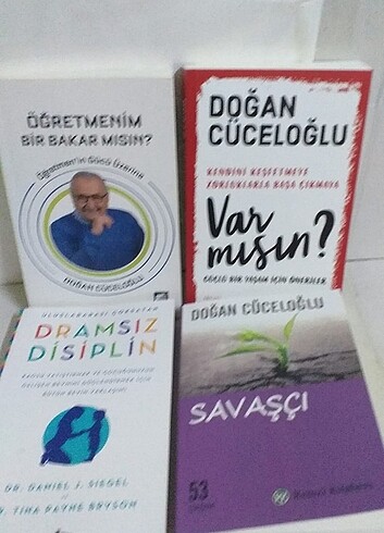 Doğan Cüceloğlu 4 kitap 