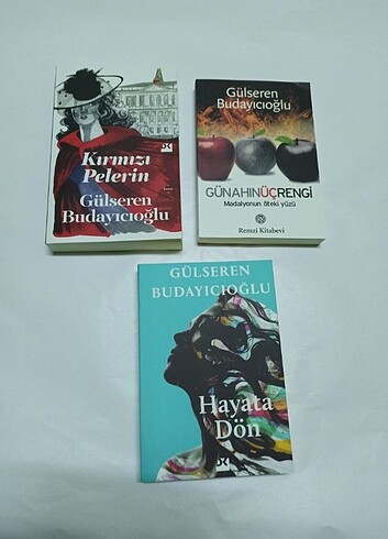 Gülseren budayıcıoğlu. 3 kitap 