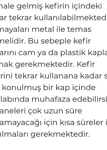 organik kefir mayası - Görsel 11