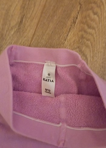 Kız Çocuk Pembe Triko Tayt - Görsel 2