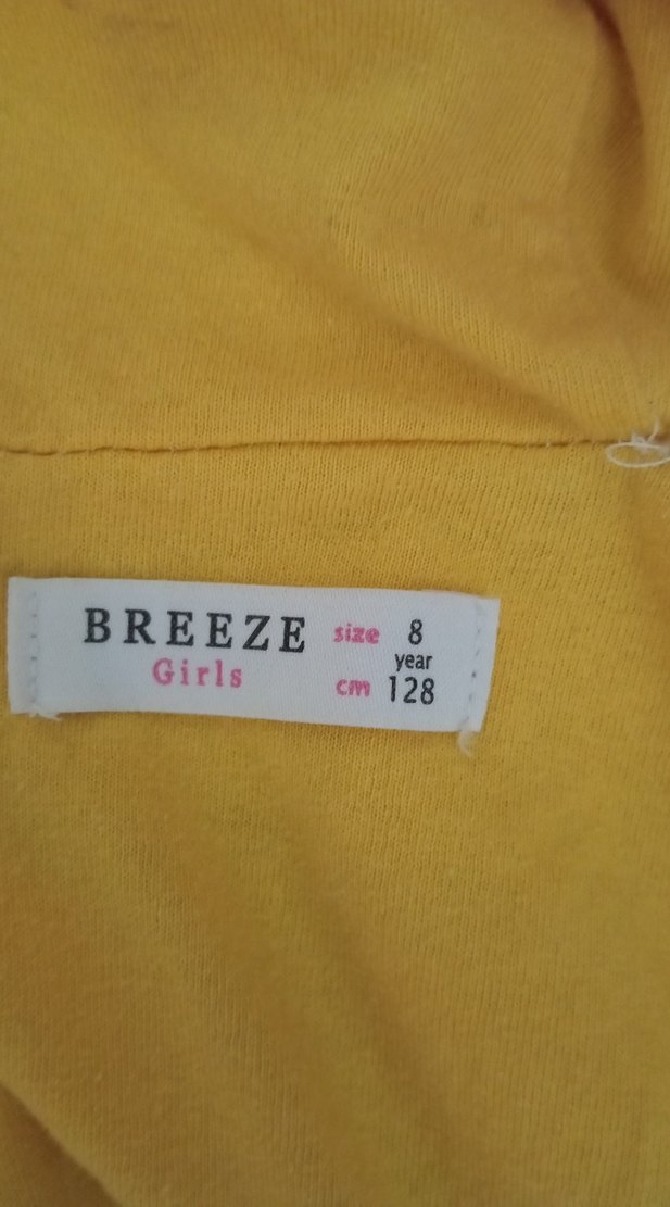 Kız Çocuk Kapüşonlu Renkli Batik Yağmurluk - Görsel 4