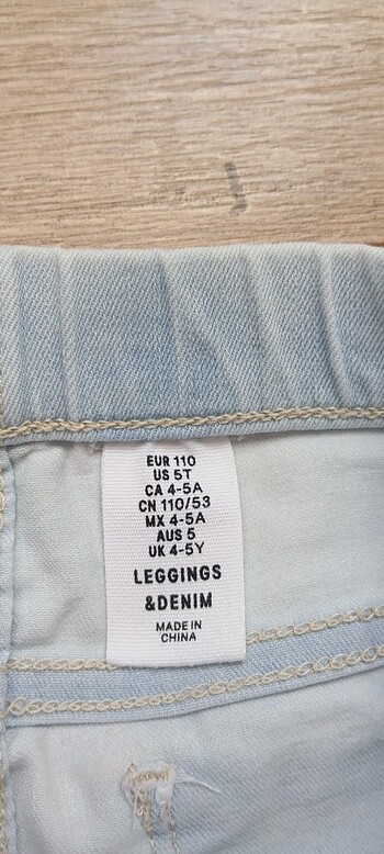 5 Yaş Beden Pantolon