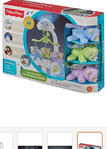 Fisher Price Fisher price kelebekli donence